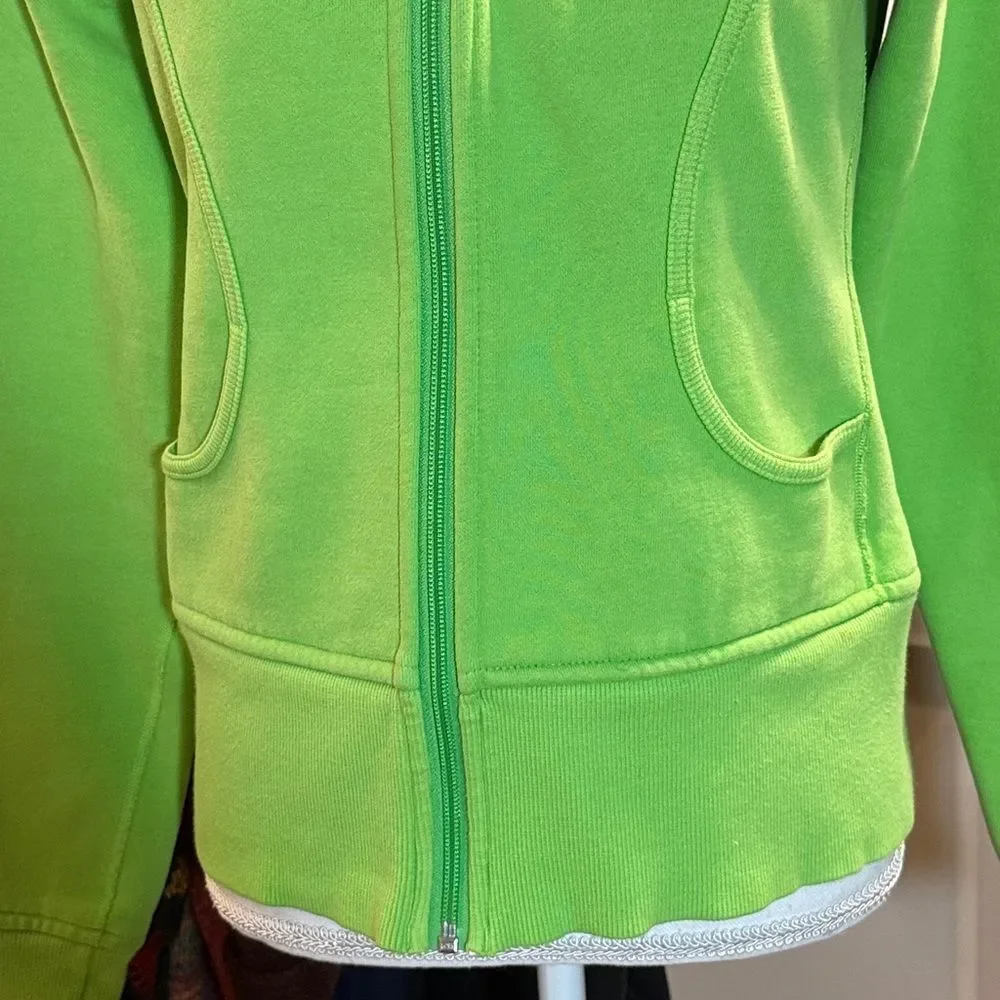 LULULEMON SCUBA HOODIE OLD SCHOOL ERA THICK FLEECE COZY & COLORFUL SIZE 8 - Picture 6 of 12